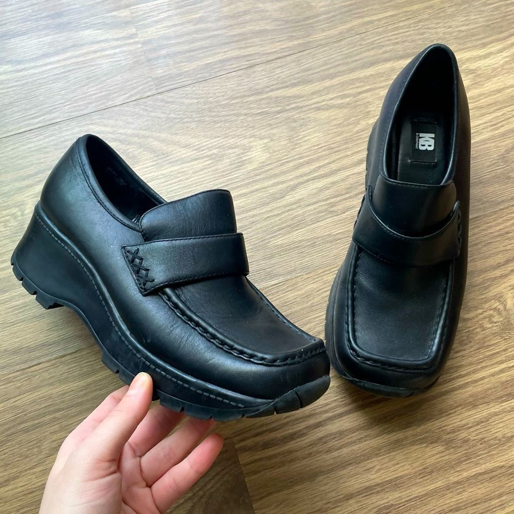 90’s Leather Lugg Loafer
